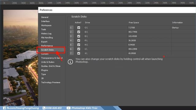 ✅ Lỗi photoshop bị văng, tự thoát do file quá lớn | Photoshop kiến trúc смотреть онлайн