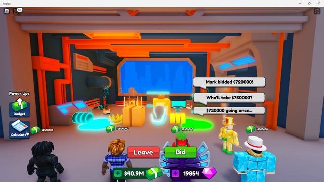 NEW Auction UPDATE In Roblox Bid Battles смотреть онлайн
