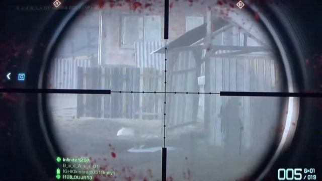 Battlefield Bad Company 2 - Sniper Up Close смотреть онлайн