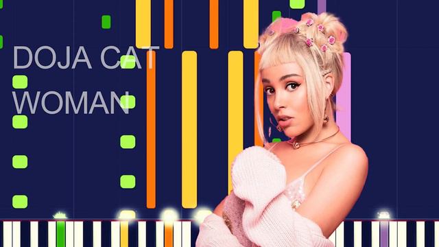 Doja Cat - WOMAN (PRO MIDI FILE REMAKE) - "in the style of" смотреть онлайн