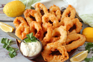 Как жарить кальмары.Сколько жарить кальмары.