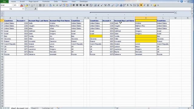 Keyboard Shortcuts: Ctrl + Arrow Key (Excel) смотреть онлайн