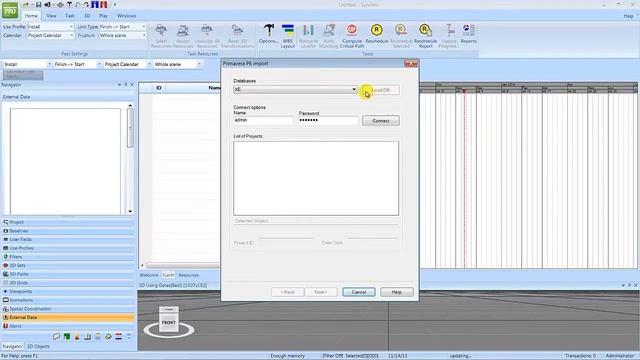 Synchro Training: Importing from Primavera P6 смотреть онлайн