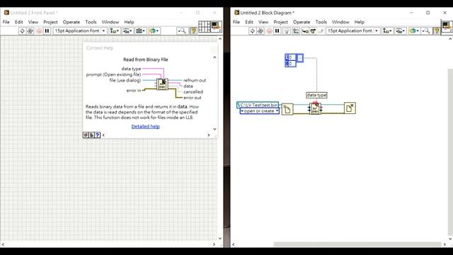 [LabVIEW] How to read binary 2D array from file 如何從檔案中讀出二進位2D矩陣 смотреть онлайн