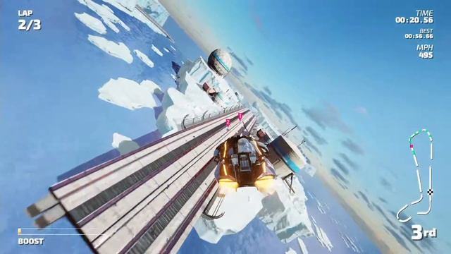 FAST RMX Nintendo Switch Gameplay - Antarctica 1080p 60fps смотреть онлайн
