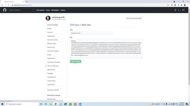 Multiple Github Accounts on One Computer with SSH смотреть онлайн