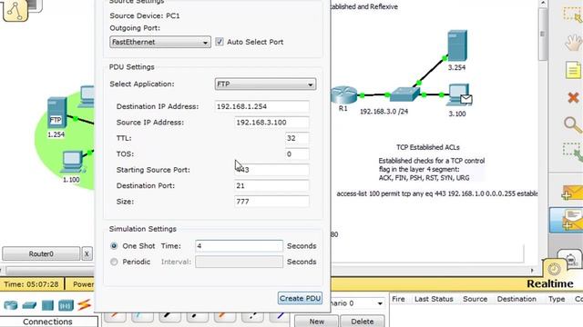 TCP Established ACL - Advanced ACLs Part 2 смотреть онлайн