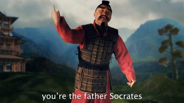 Eastern Philosophers vs Western Philosophers. Epic Rap Battles of History