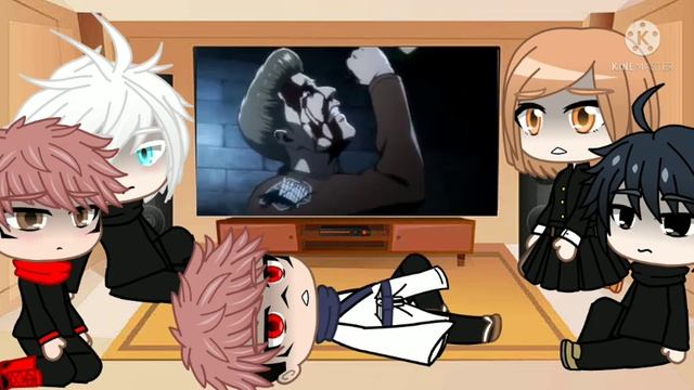 Part 3 || jujutsu kaisen react to attack on titan || gacha club || смотреть онлайн