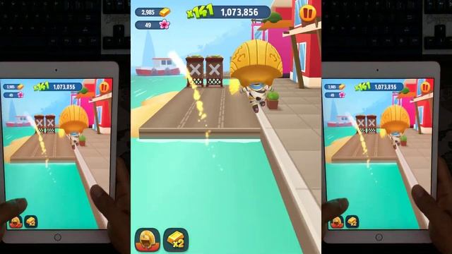 Play Game On ipad - Tom Hero Angela and Tom Gold Run Mummy Tom - Gaming apps смотреть онлайн