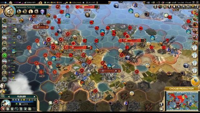 Let's Play Civilization 5 Vox Populi - Poland p.25 (deity, epic) смотреть онлайн