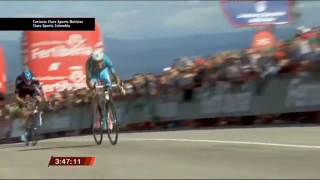 Aru repitió triunfo en la Vuelta España смотреть онлайн
