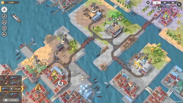 Train Valley 2 - Level 11: Venice (5 Stars) смотреть онлайн