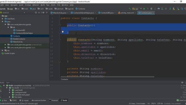 Android - App Agenda - SQLite - Parte 2 смотреть онлайн