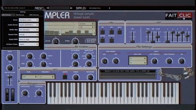 Ferris Rompler settings смотреть онлайн