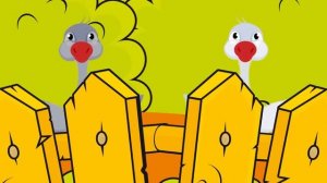 "Два веселых гуся"  Песенка-потешка. Канал "Наше всё!"