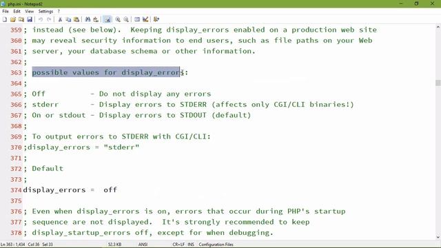 2.2 PHP Fundamentals - PHP Error Reporting смотреть онлайн