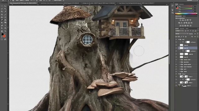 Wizards Home - Speed art (#Photoshop) | CreativeStation смотреть онлайн
