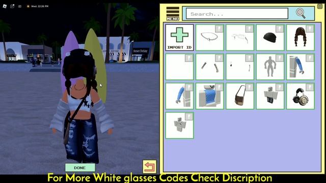 30+ Best White Glasses Codes For Berry Avenue, Brookhaven, Bloxburg And Other Roblox RP Games (2023 смотреть онлайн