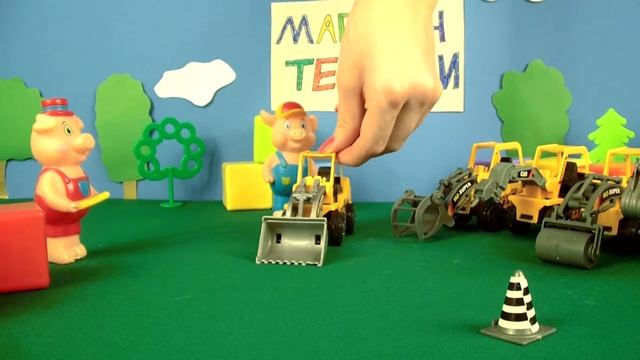 Фермеры Вилли и Боб. Развивающее видео для детей. Покупаем экскаватор. смотреть онлайн