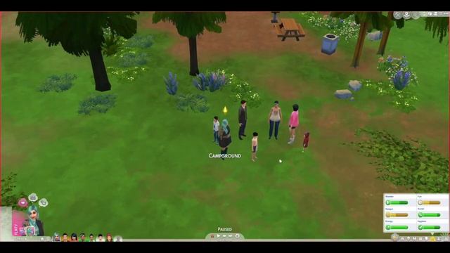 Let's go Camping//Sims 4//100 BABY CHALLENGE (Part 49) смотреть онлайн