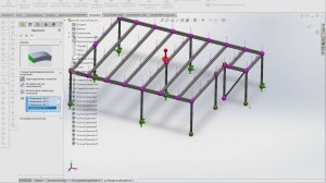 #4 Тех.площадка. Расчёт на устойчивость в Solidworks