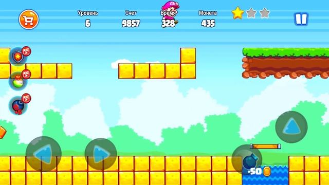 ОБЗОР ВЕСЕЛЫХ ИГР КОТИК БУБУ, ONE LEVEL 3, КРАСНЫЙ ШАР 5 - часть 188 смотреть онлайн