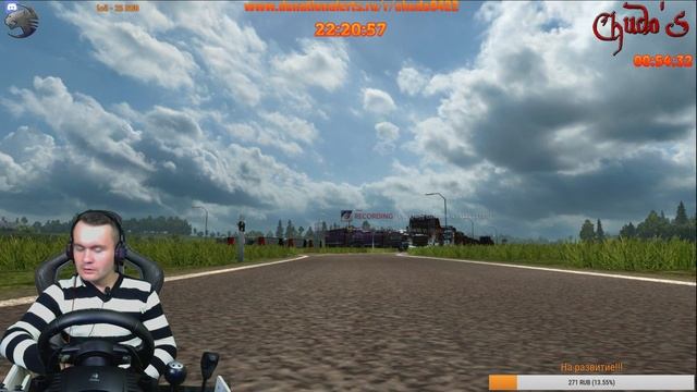 [ETS 2 MP]Открытый конвой ВТК "Bears" №2, тест DAF Euro 6 с двигателем на 730 л.с. смотреть онлайн
