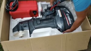 Распаковка и начальная обкатка мотора Yamaha 9 9 GMHS