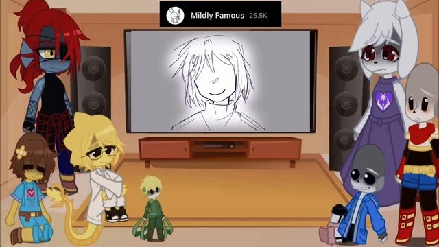 - Undertale Reacts to AnxietyTale Differences With Undertale - Angst - Thing 1 - смотреть онлайн