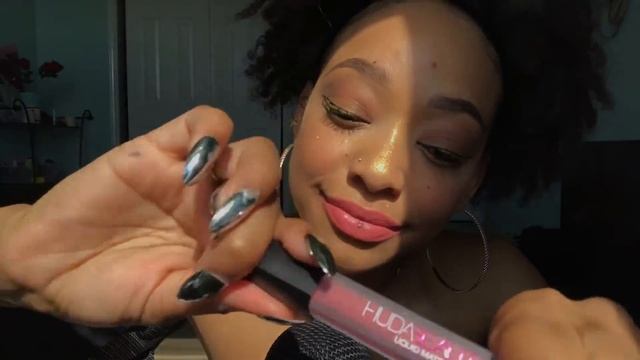 ASMR | Lipstick Application | Slight Inaudible | Tapping | Mouth Sounds смотреть онлайн
