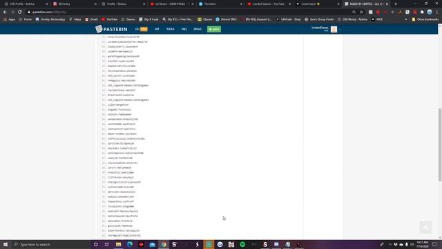 ROBLOX ACCOUNT DUMP [ July 14, 2020 ] CHECK DESC! смотреть онлайн