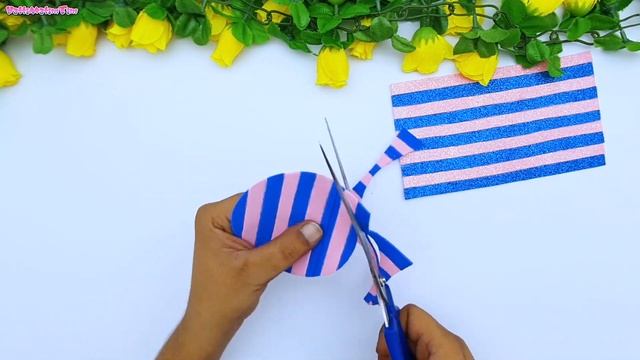 How to Make Angel For Christmas Decorations | Glitter Foam Sheets Craft Ideas | DIY Angels смотреть онлайн