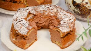 ✨ Легендарный торт «ПАРИ-БРЕСТ» 🚴🏻️ Нежнее эклера и вкуснее профитролей! 🥇 Французская классика!