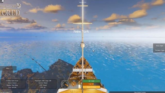 UPDATED Queen Mary! | Tiny Sailors World | Roblox смотреть онлайн
