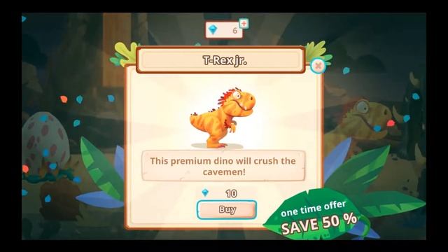 DINO BASH Dinosaur Army vs Caveman Defense Games Level 33-35 смотреть онлайн