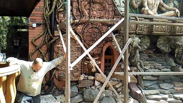 Скульптурная композиция "индийский город" смотреть онлайн