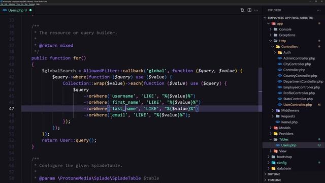 6 Create Users Splade Table | Laravel Splade Tutorial Employees Management Project смотреть онлайн