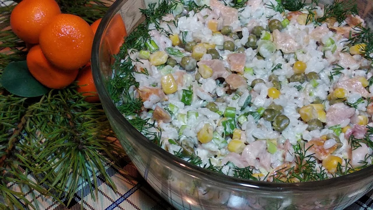 Салат "Курочка ряба". смотреть онлайн