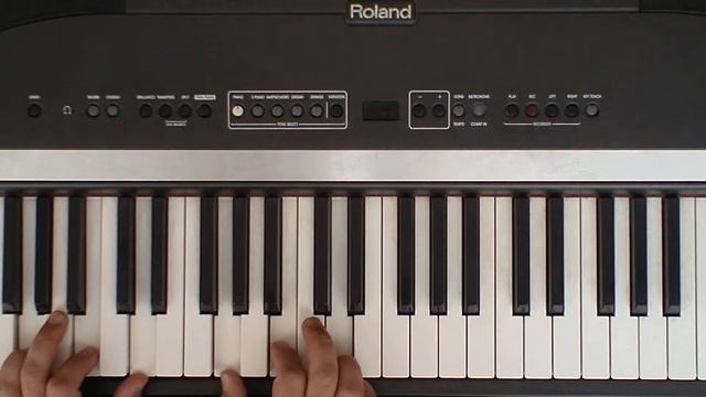 Moby One of these Mornings Tutorial Part 2 Piano Hands Piano Bassy смотреть онлайн