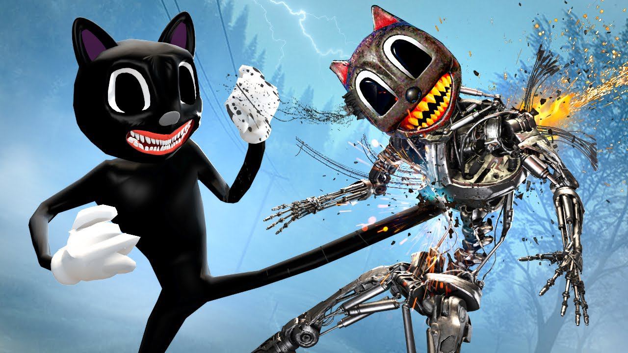 МЕХАНИЧЕСКИЙ МУЛЬТЯШНЫЙ КОТ ПРОТИВ МУЛЬТЯШНОГО КОТА! КТО САМЫЙ СИЛЬНЫЙ? БИТВА SCP В Garry`s Mod смотреть онлайн