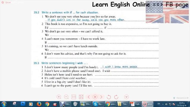 How to use "IF" in simple present and past English Grammar Exercise смотреть онлайн
