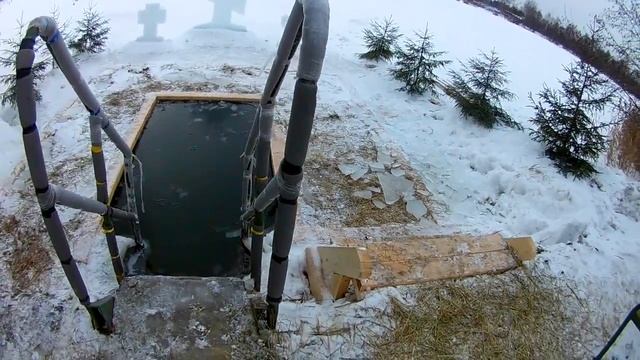 Крещение 2019г/Крещение господне/Купание в проруби смотреть онлайн
