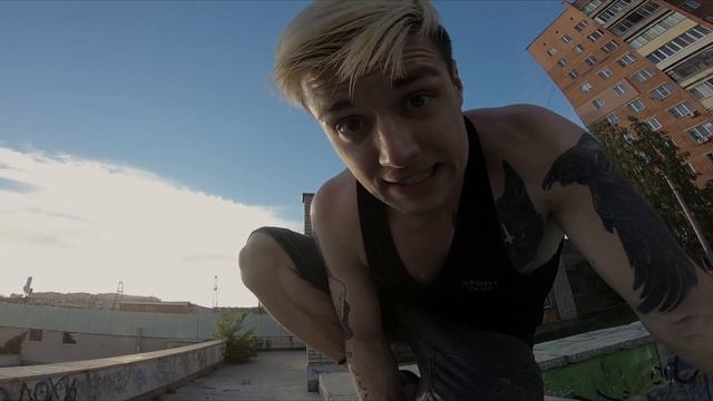 КРУТОЙ ПАРКУР. ТРЕНИРОВОЧНЫЙ ВЛОГ смотреть онлайн