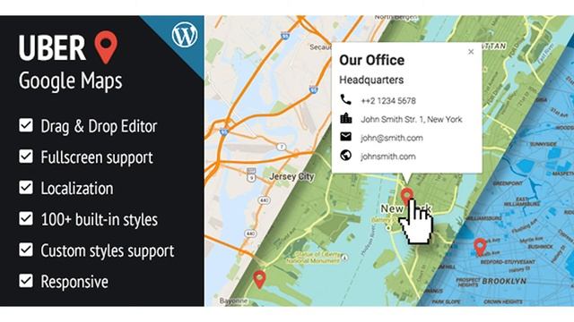 UBER Google Maps for WordPress | Codecanyon Scripts and Snippets смотреть онлайн