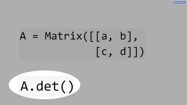 10.8) Determinant and Inverse Matrix in Sympy смотреть онлайн