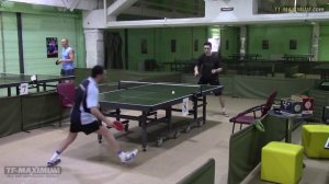 BUTTERFLY Super Anti - техника игры антиспином: накат слева. Antispin technique