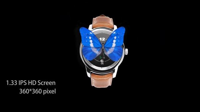 Bluetooth Smart Watch With Leather Starps For Android Ios Smartwatch Sedentary Reminder Anti-lost смотреть онлайн