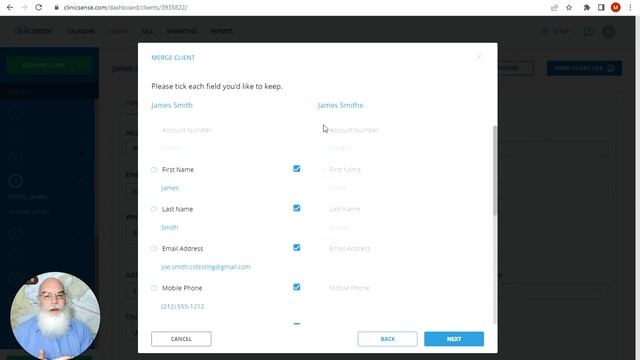 Client files - Merge a duplicate client file смотреть онлайн