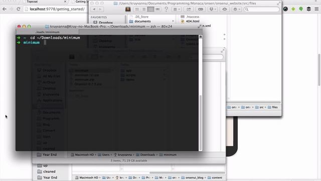 Onsen UI Getting Started Tutorial смотреть онлайн